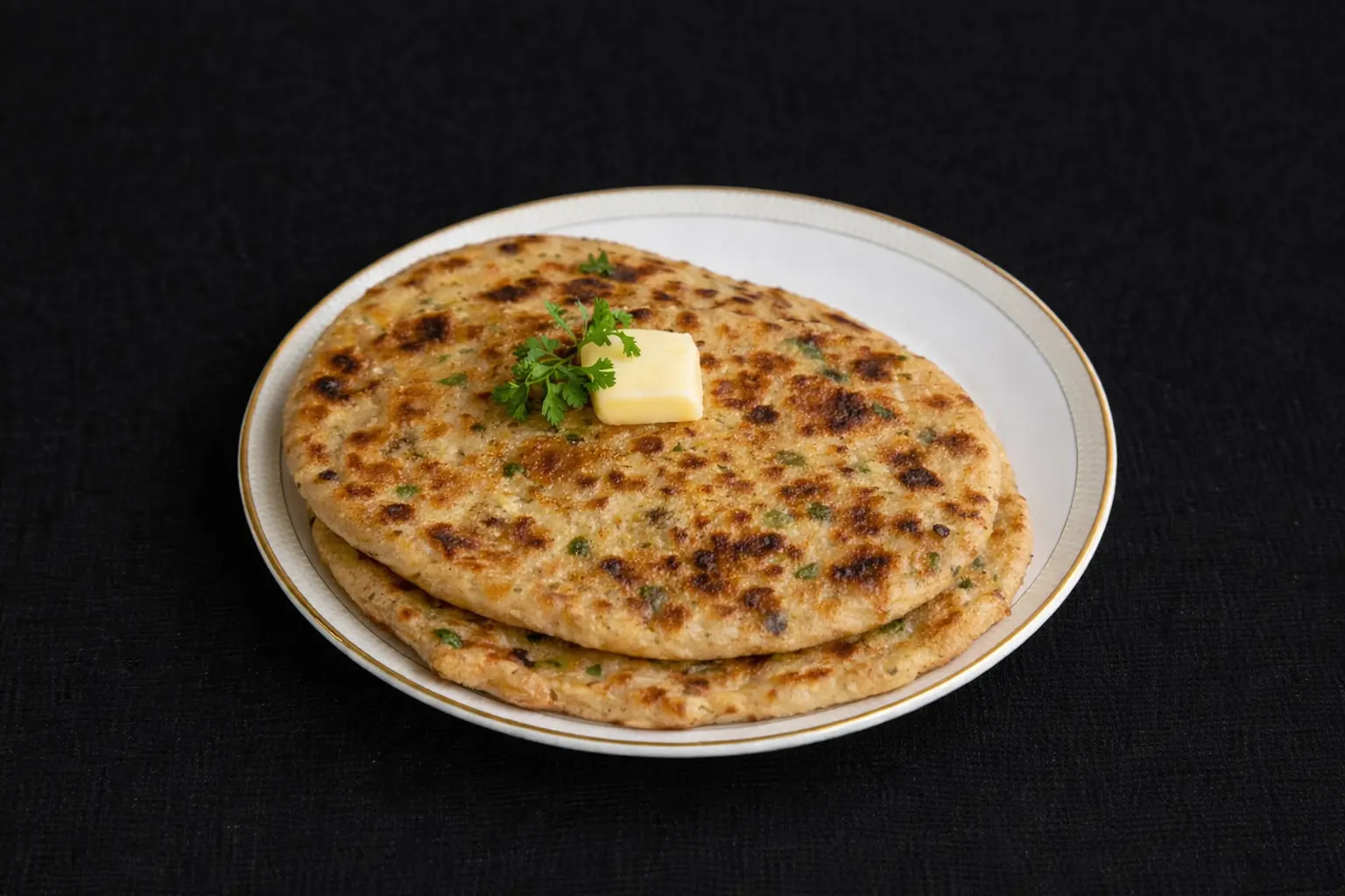 Aloo Parantha at Swagat Indian Restaurant Winnipeg