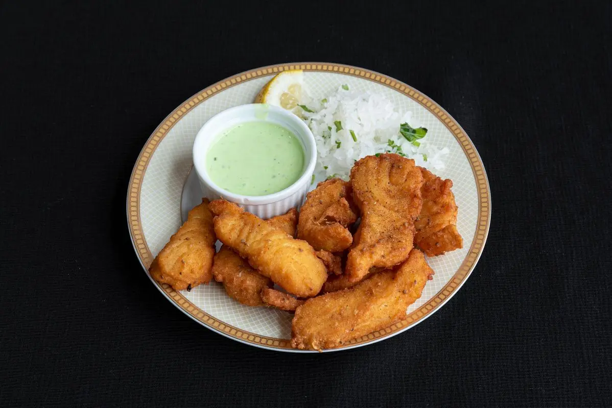 Fish Pakora at Swagat Indian Restaurant Winnipeg