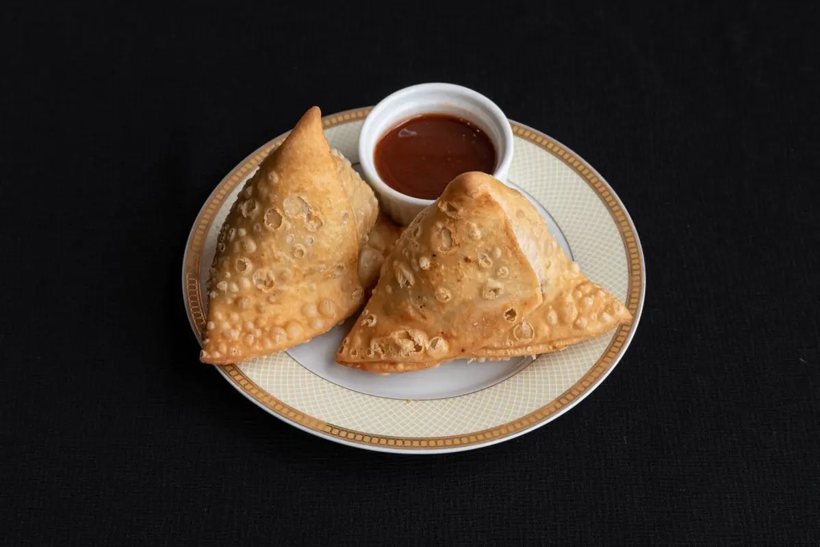 Fresh Samosas at Swagat Indian Sweets Winnipeg